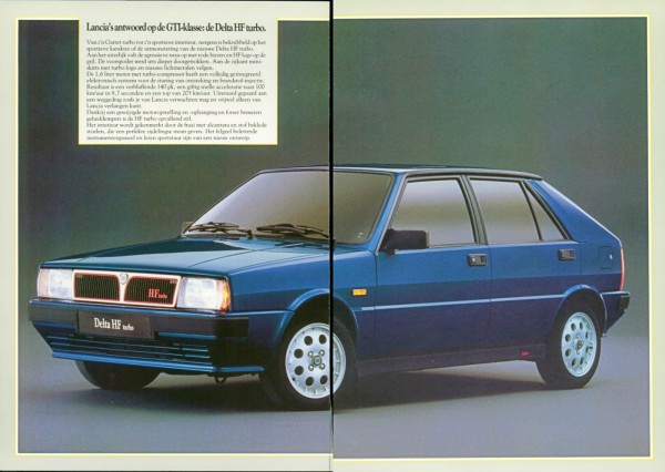 1984 Lancia Delta HF Turbo tires